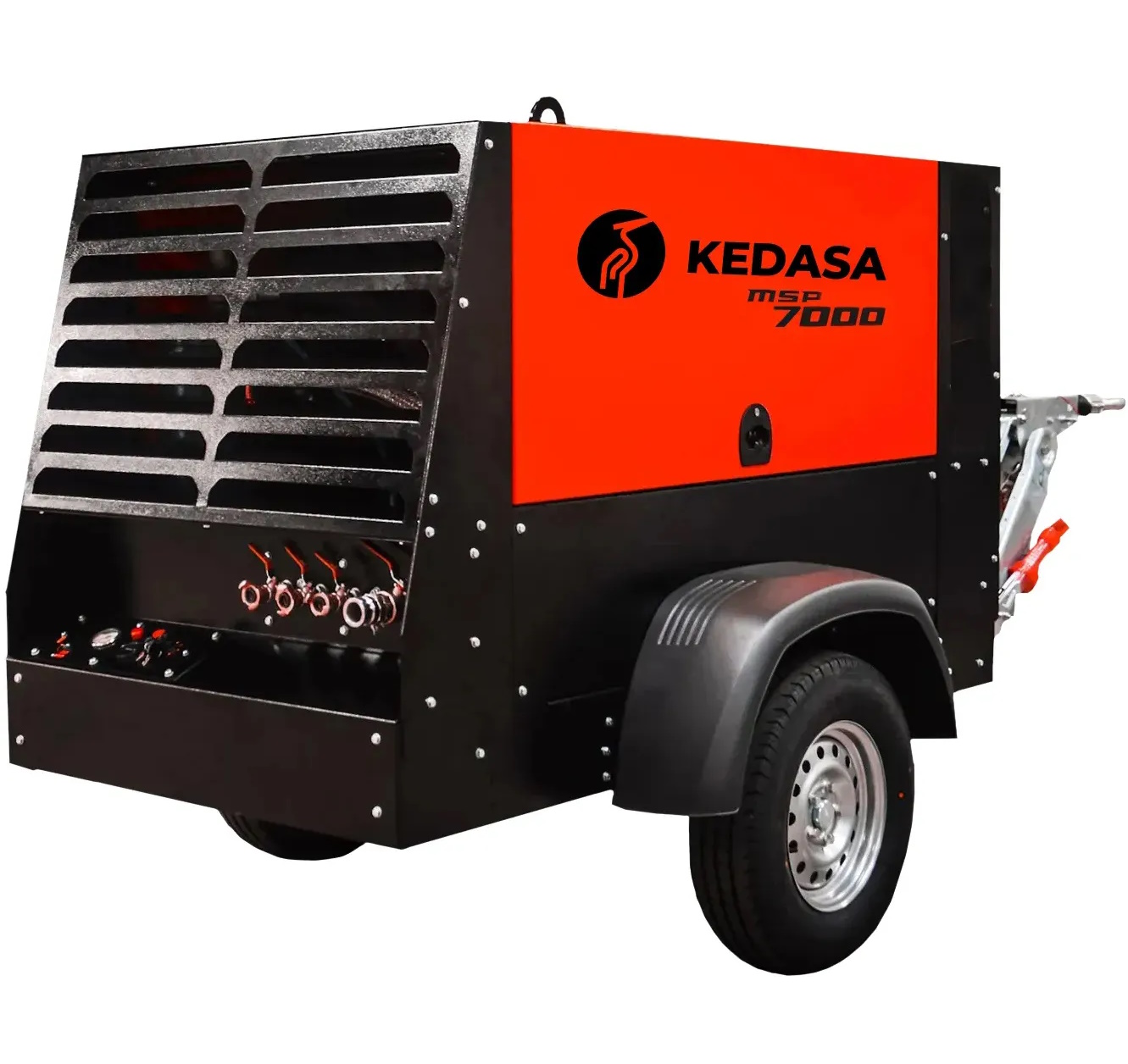 Передвижной дизельный компрессор Kedasa MSP 7000-10